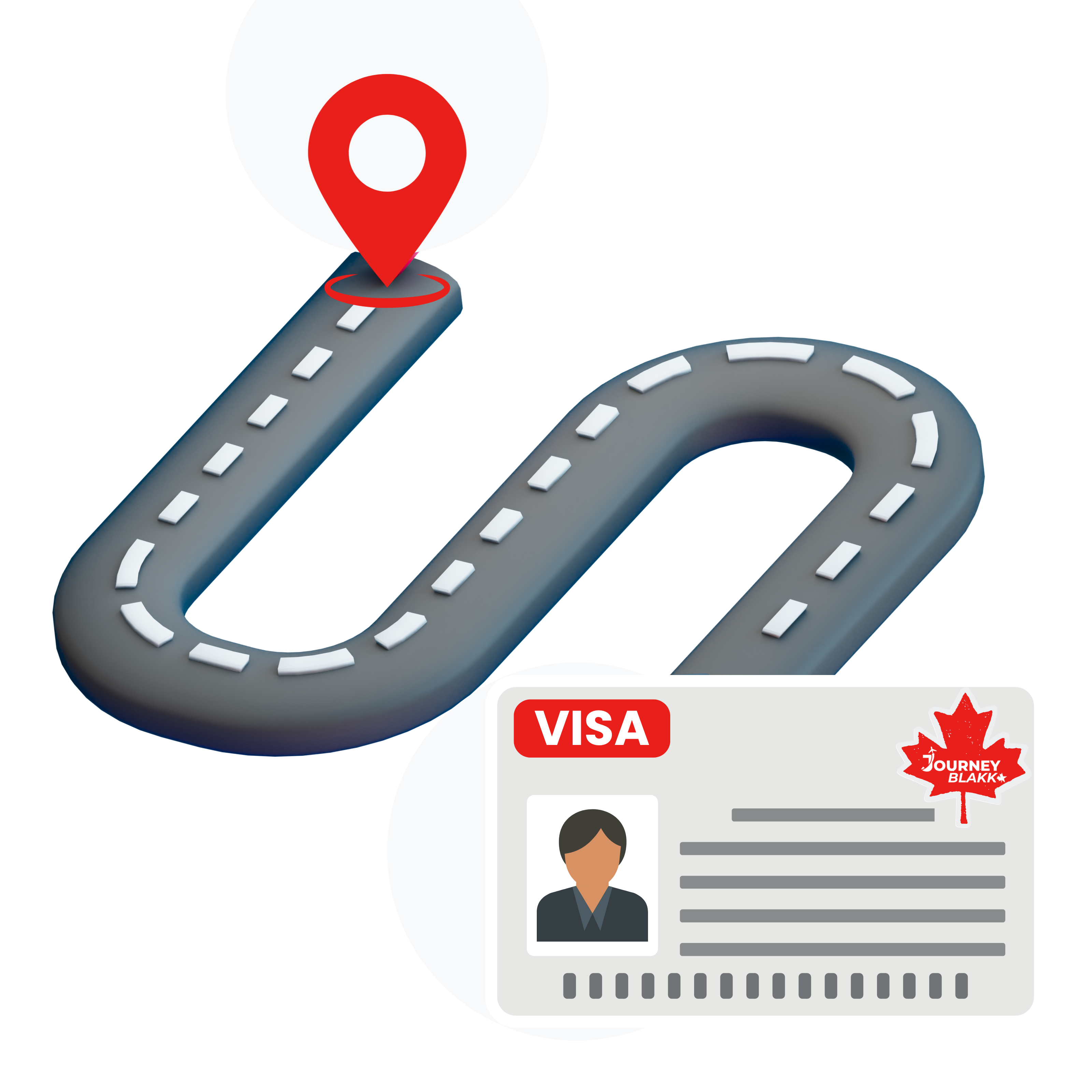 Entrega visa canadiense